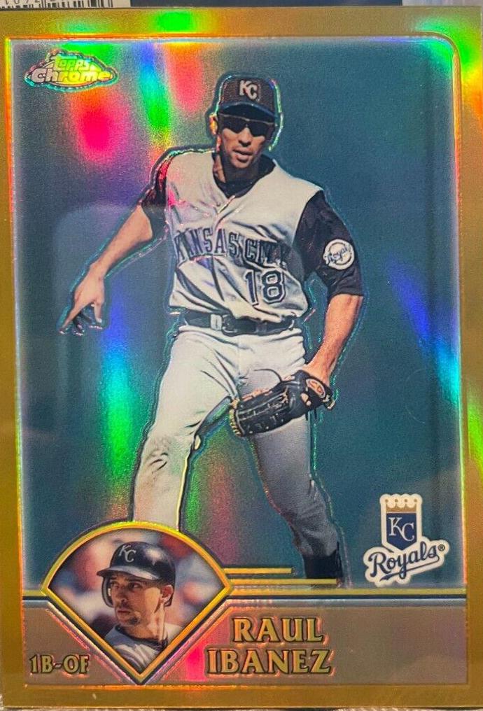 Raul Ibanez #308 Baseball Cards 2003 Topps Chrome