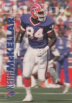 Keith McKeller #21 Football Cards 1993 Skybox Impact