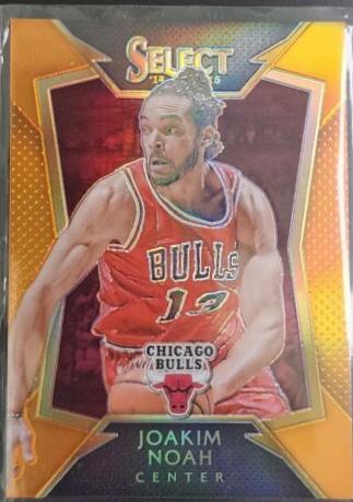 Joakim Noah Blue Prizm #33 Basketball Cards 2014 Panini Select