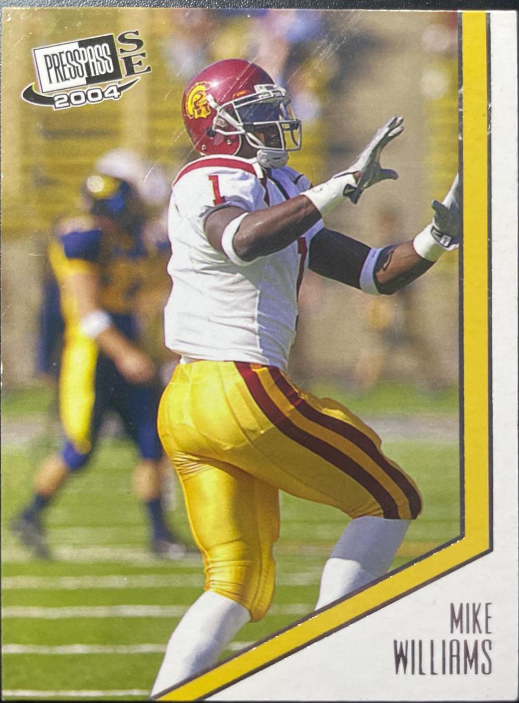 Mike Williams #34 Football Cards 2004 Press Pass