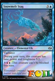 Snowmelt Stag