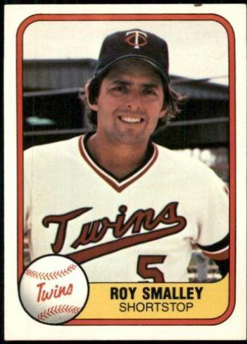 Roy Smalley #551 1981 Fleer Baseball
