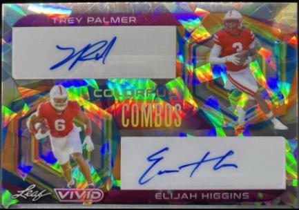 Trey Palmer, Elijah Higgins [Prismatic Gray] #CC-46