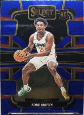 Kobe Brown #79 Basketball Cards 2023 Panini Select