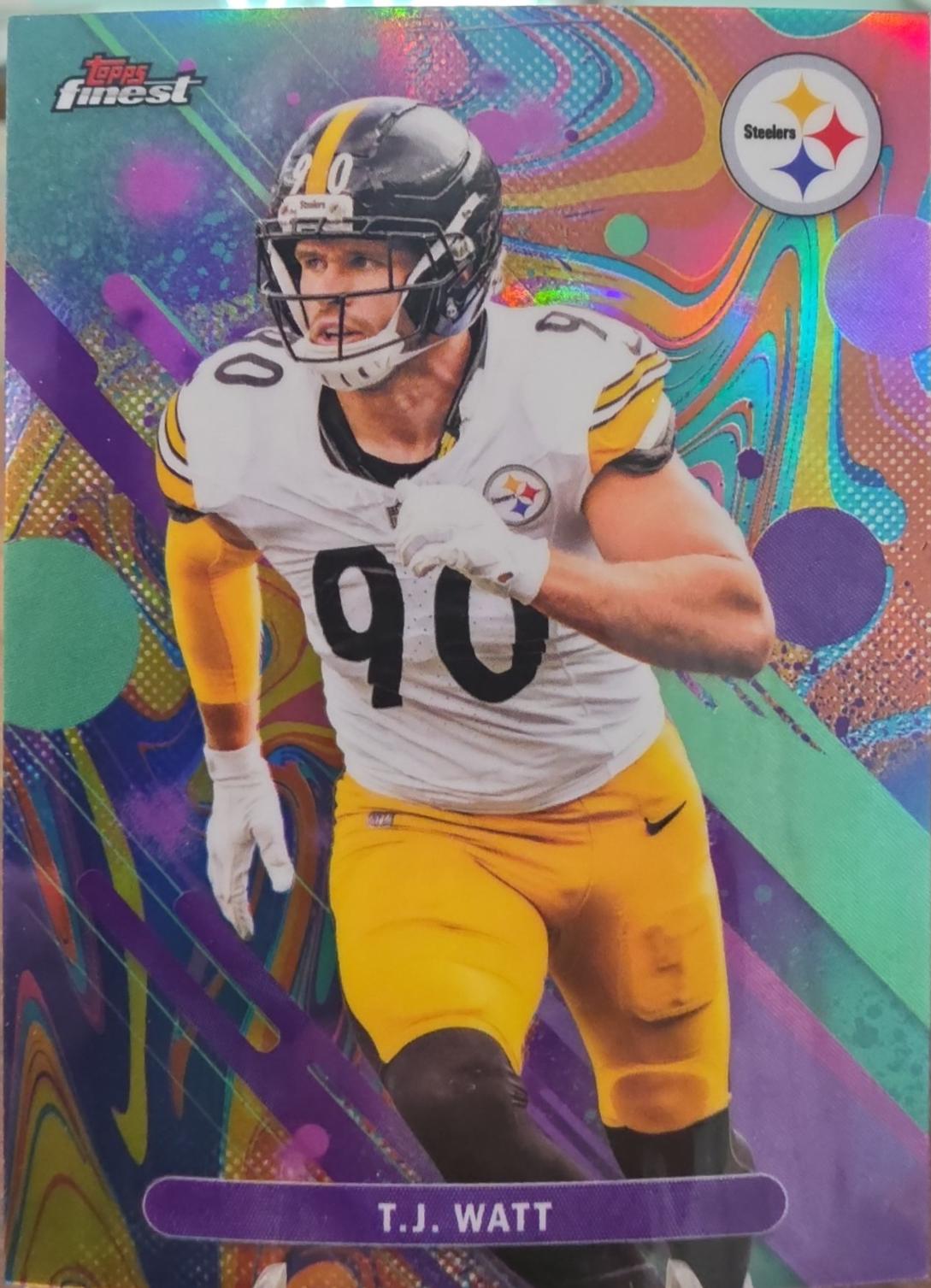 T.J. Watt [Oil Spill Refractor] #99