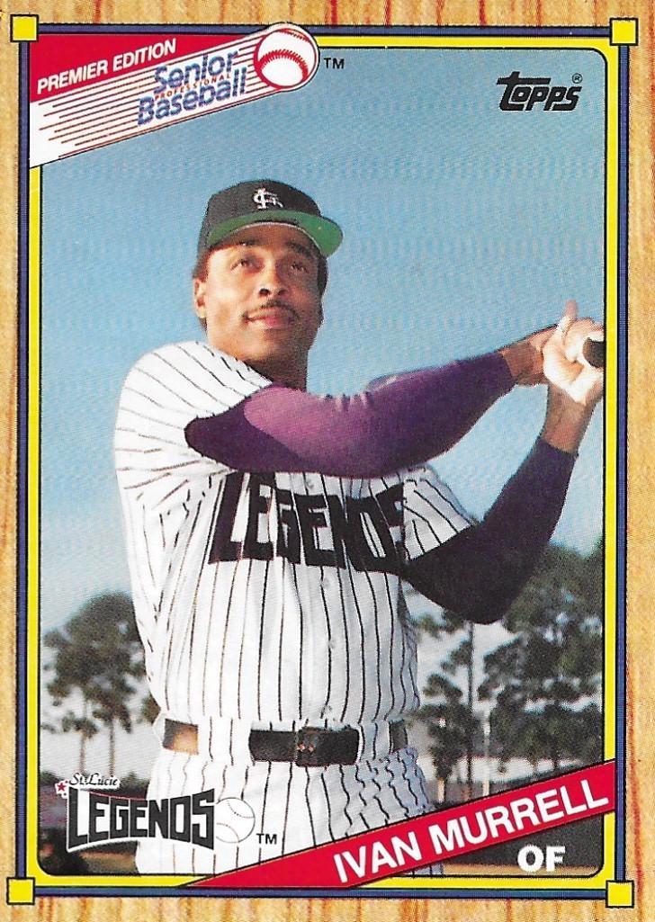 Ivan Murrell #7 Baseball Cards 1989 Topps Senior League