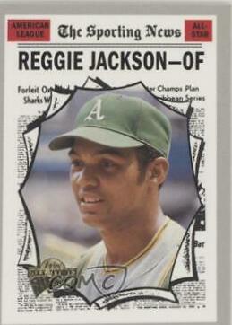 Reggie Jackson #5 Baseball Cards 2004 Topps All Time Fan Favorites