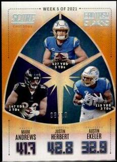 Mark Andrews, Justin Herbert, Austin Ekeler