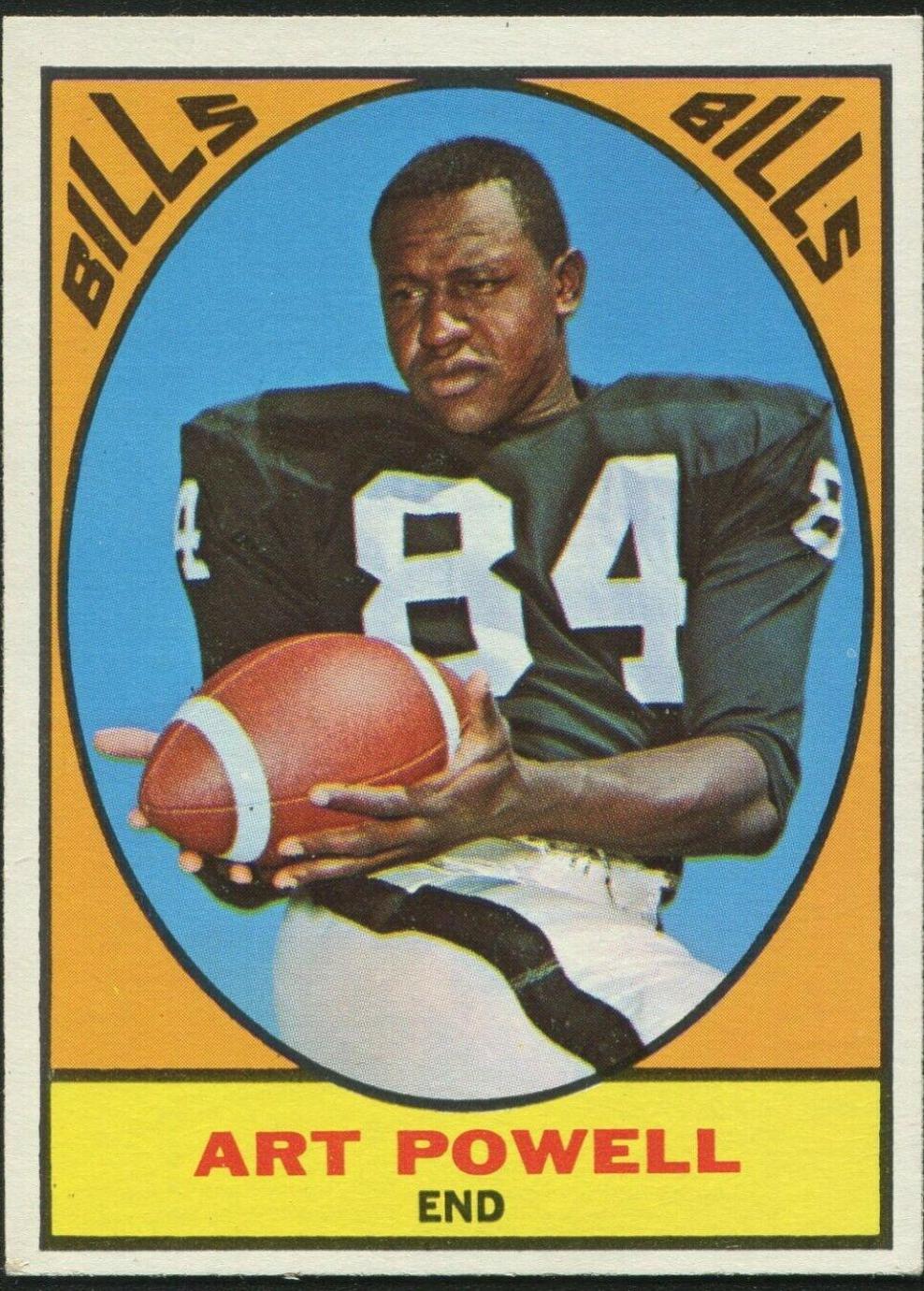 Art Powell #17 Football Cards 1967 Topps