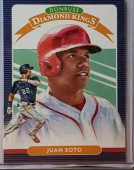 Juan Soto #23 Baseball Cards 2020 Panini Donruss