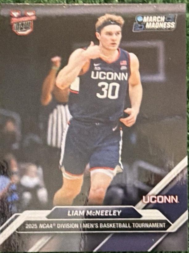 Liam McNeeley #6 2025 Bowman U Now March Madness Basketball