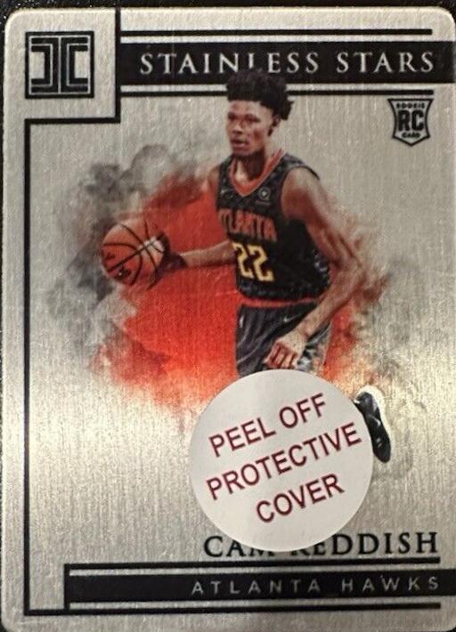 Cam Reddish #7 Basketball Cards 2019 Panini Impeccable Stainless Stars