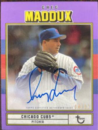 Greg Maddux [Purple] #AC-GM