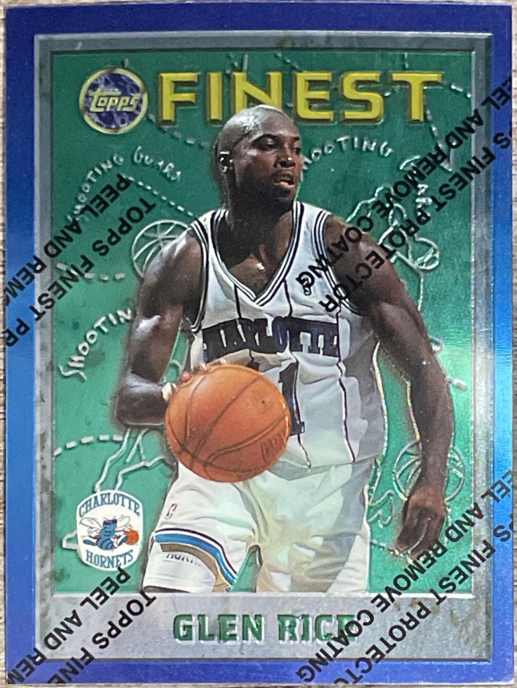 Glen Rice #189 1995 Finest Basketball