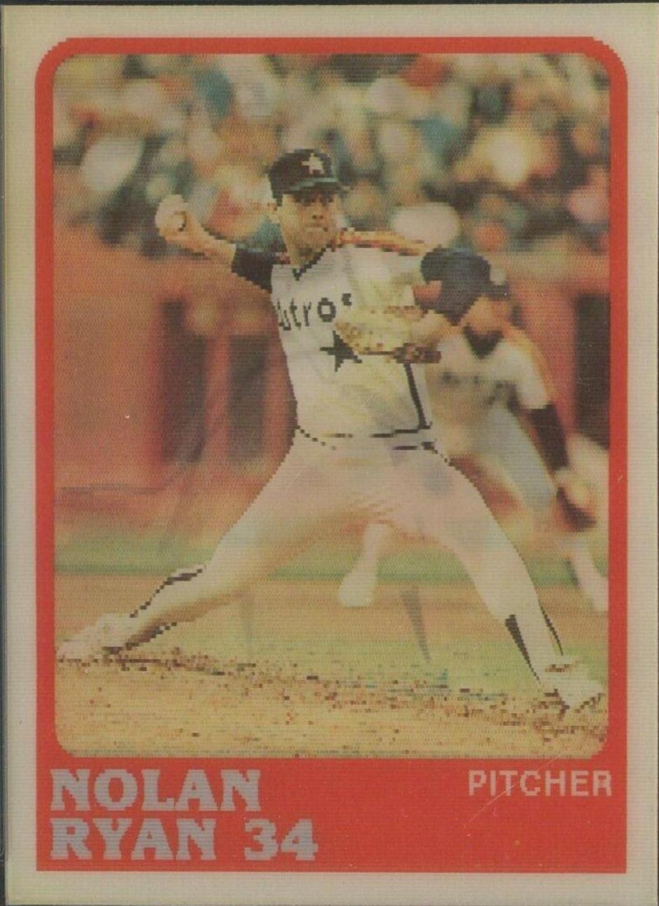 Nolan Ryan #39 Baseball Cards 1988 Sportflics