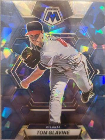 Tom Glavine [Navy Blue Ice] #12