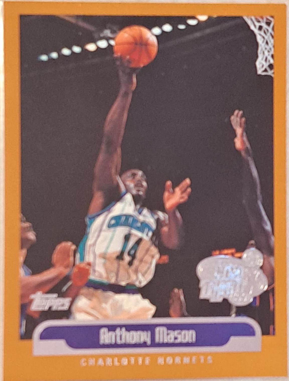 Anthony Mason #43 Basketball Cards 1999 Topps NBA Tipoff