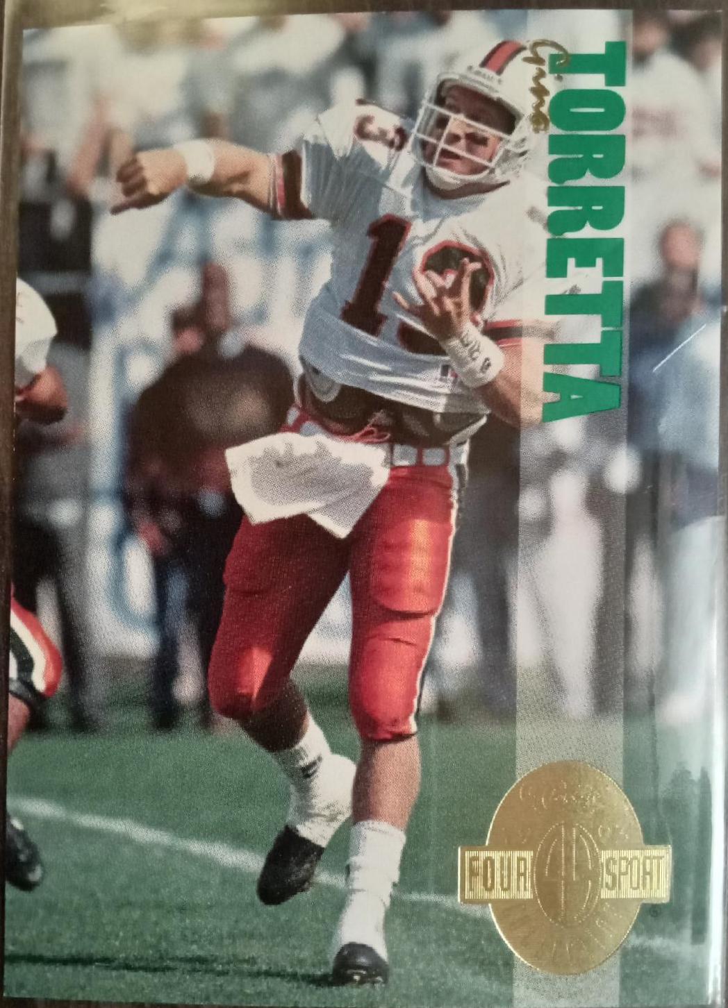 Gino Torretta #184 1993 Classic Four Sport Football
