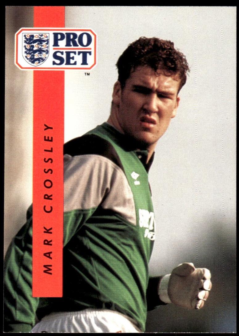 Mark Crossley #176 1990 Pro Set Soccer