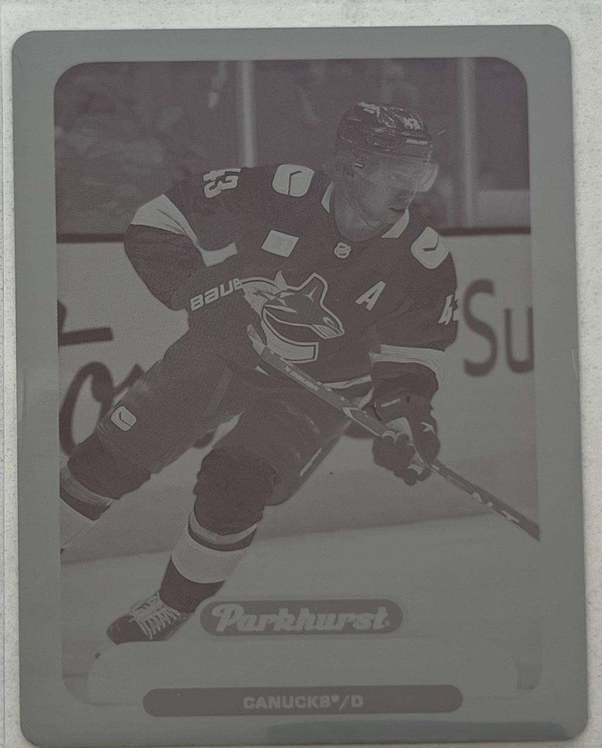 Quinn Hughes #283 2023-24 Parkhurst Hockey