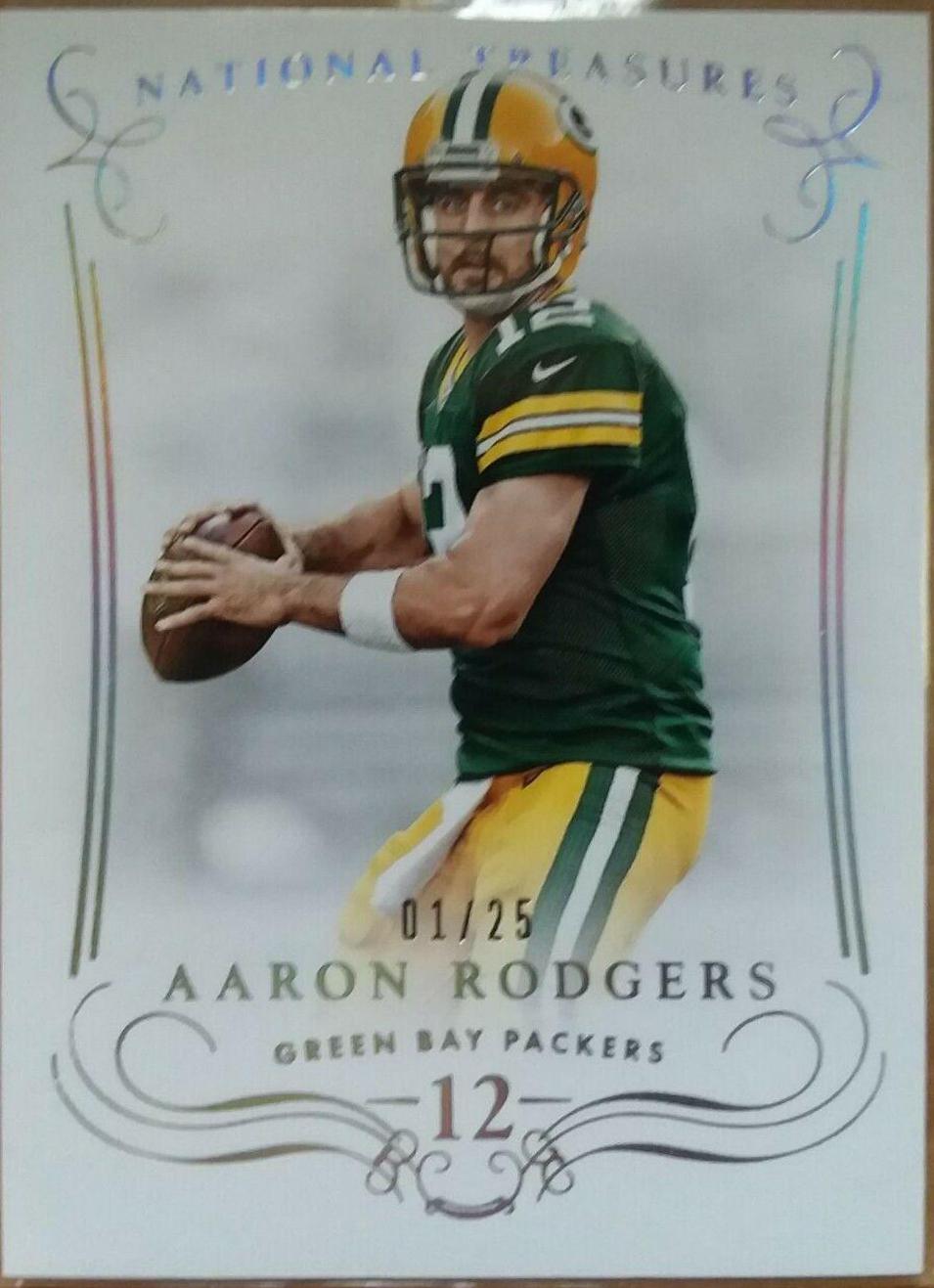 Aaron Rodgers #43 Football Cards 2014 Panini National Treasures