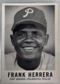 Frank Herrera #5 Baseball Cards 1960 Leaf