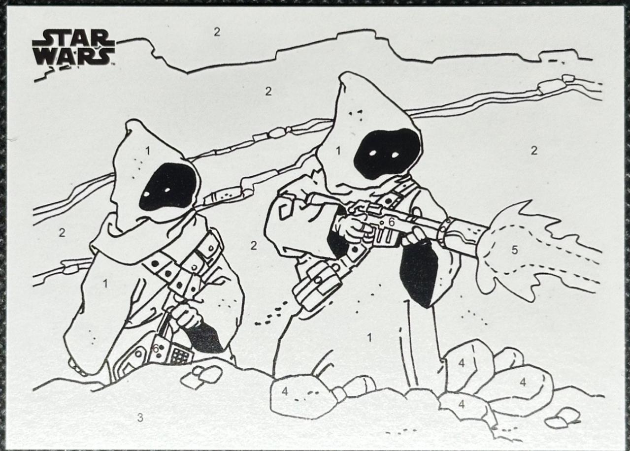 Jawas #CP-12 Prices | Star Wars 2025 Topps Chrome By the Number | Star Wars  Cards, image size:1279x916