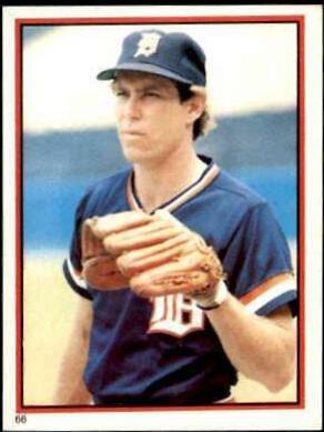 Alan Trammell #66 Baseball Cards 1983 O Pee Chee Stickers