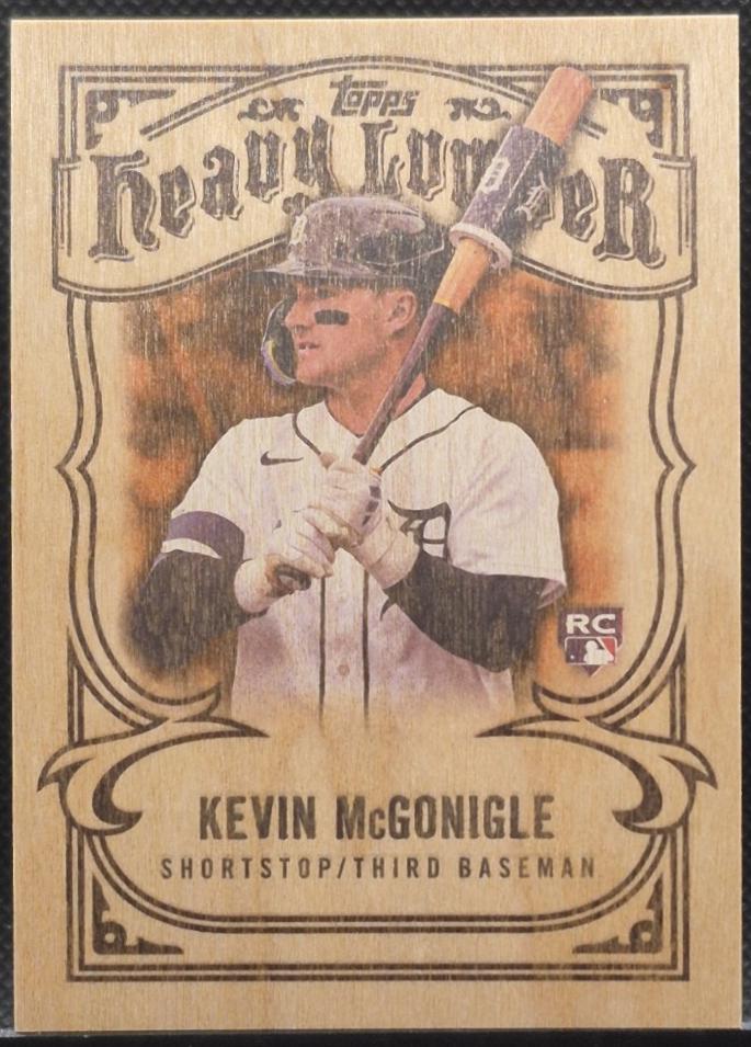 Kevin McGonigle #HL-48 2026 Topps Update Heavy Lumber Baseball