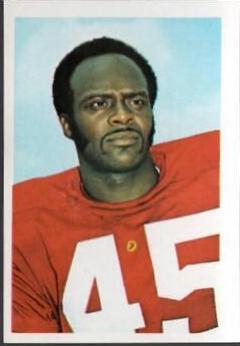 Speedy Duncan #378 1972 Nflpa Wonderful World Stamps