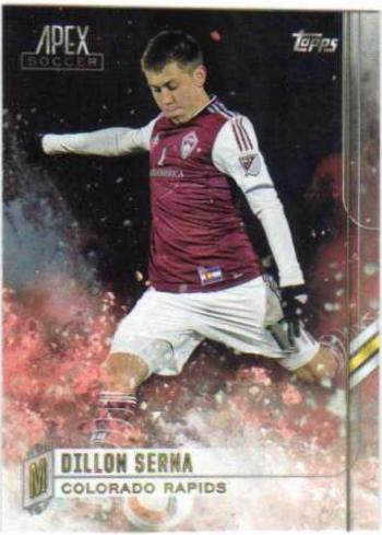 Dillon Serna #56 Soccer Cards 2015 Topps Apex MLS