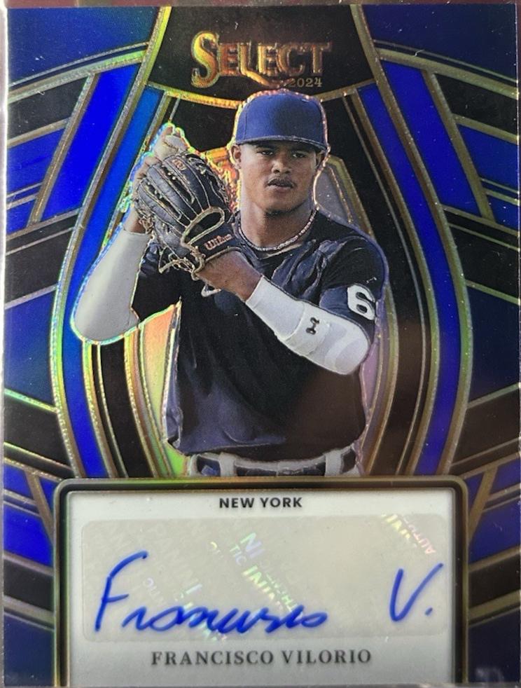 Francisco Vilorio [Blue Prizm] #SS-FV