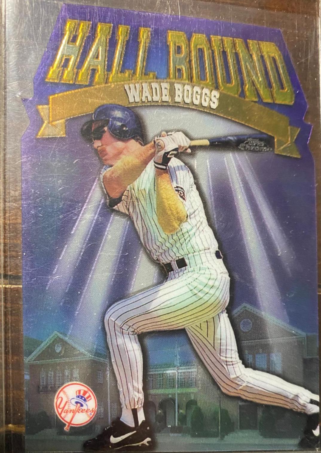 Wade Boggs #HB3 Baseball Cards 1998 Topps Chrome Hall Bound