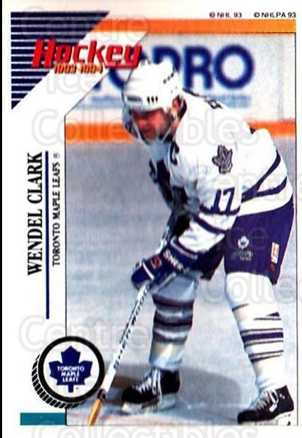 Wendel Clark #227 1993 Panini Sticker Hockey