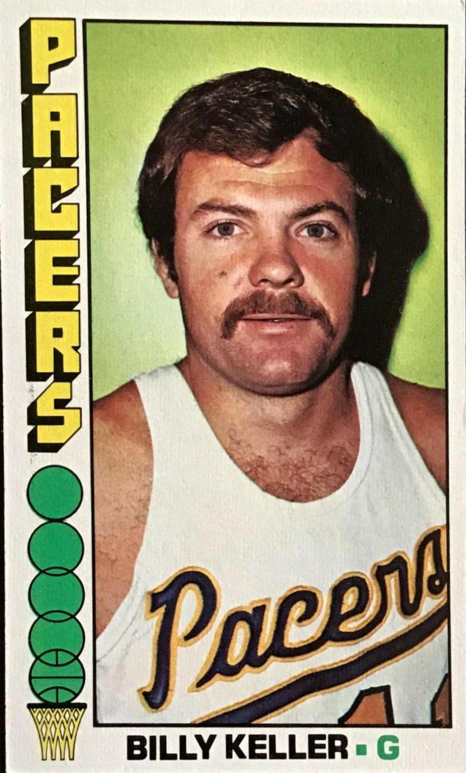 Billy Keller #13 Basketball Cards 1976 Topps
