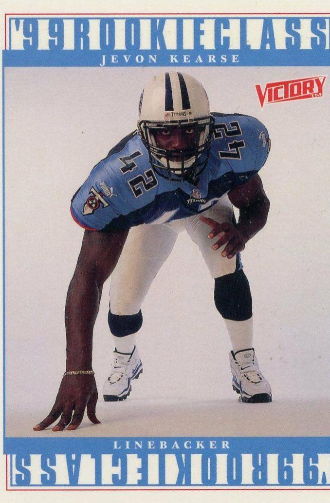 Jevon Kearse #396 Football Cards 1999 Upper Deck Victory