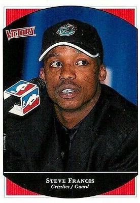 Steve Francis #432 Basketball Cards 1999 Upper Deck Victory