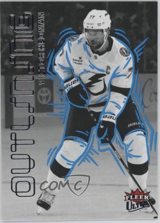Victor Hedman #26 2025 Fleer Ultra Outlining Hockey