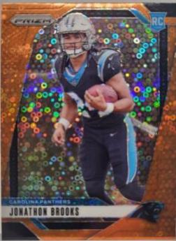 Jonathon Brooks #357 Football Cards 2024 Panini Prizm No Huddle