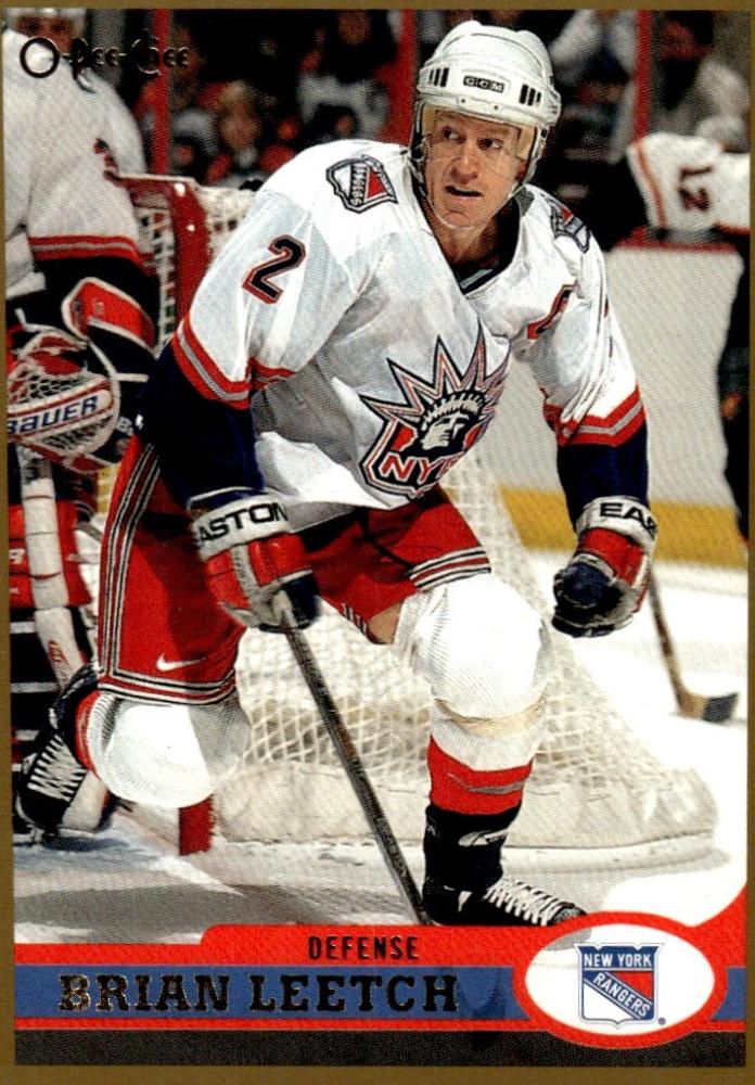 Brian Leetch #30 1999-00 O-Pee-Chee Hockey