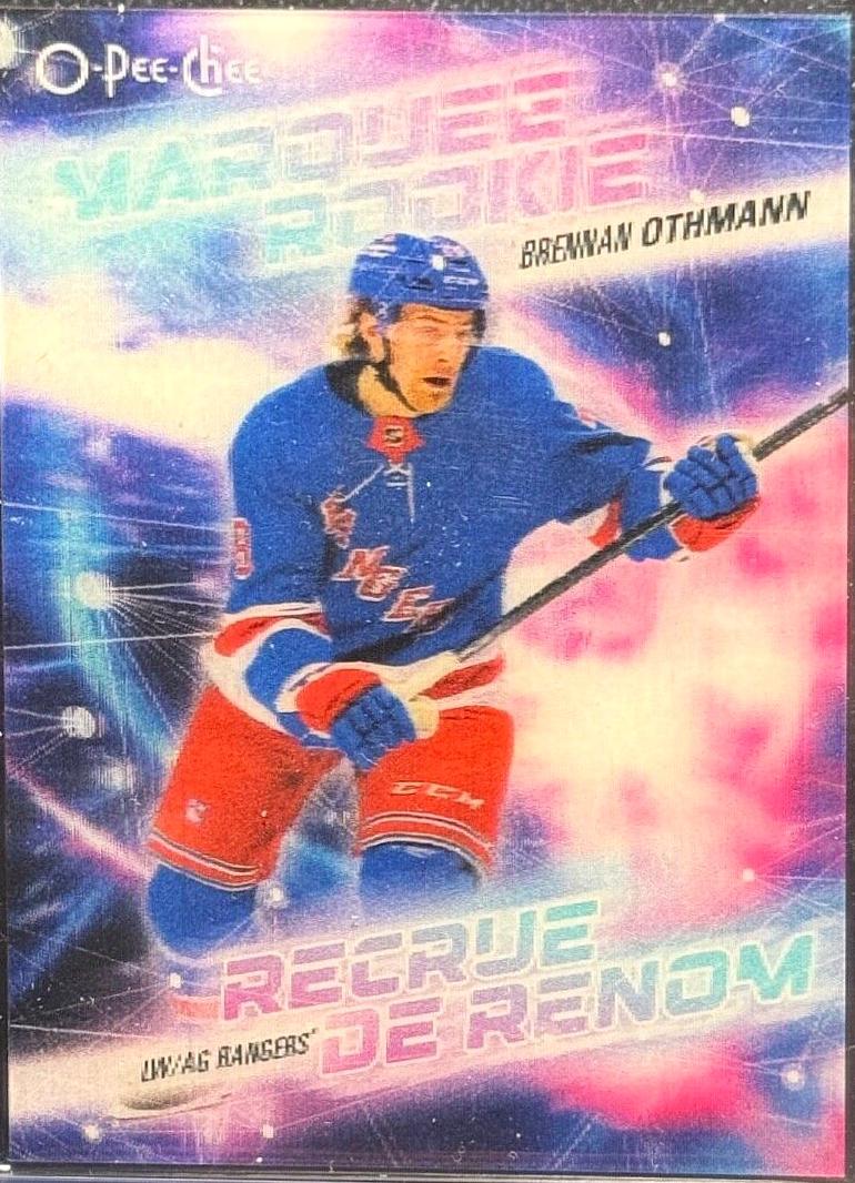 Brennan Othmann #3D-BO Hockey Cards 2024 O-Pee-Chee 3-D Marquee Rookie