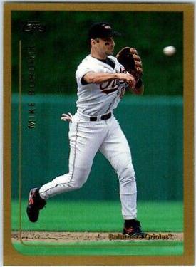 Mike Bordick #14 Baseball Cards 1999 Topps