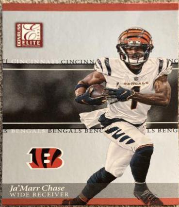 Ja'Marr Chase #9 Football Cards 2023 Panini Donruss Elite 2003