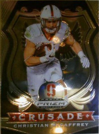 Christian McCaffrey #25 2020 Panini Prizm Draft Picks Football