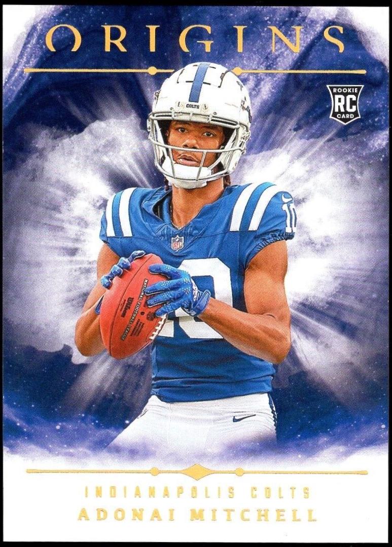 Adonai Mitchell #108 Football Cards 2024 Panini Origins