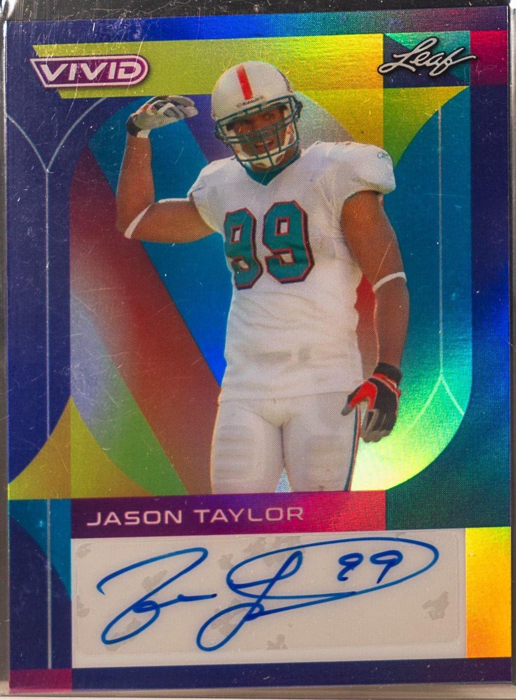 Jason Taylor [Prismatic Navy Blue] #BA-JT1