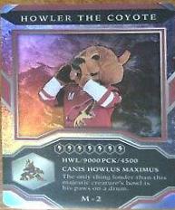 Howler the Coyote #M-2 Hockey Cards 2021 Upper Deck MVP Mascots Gaming