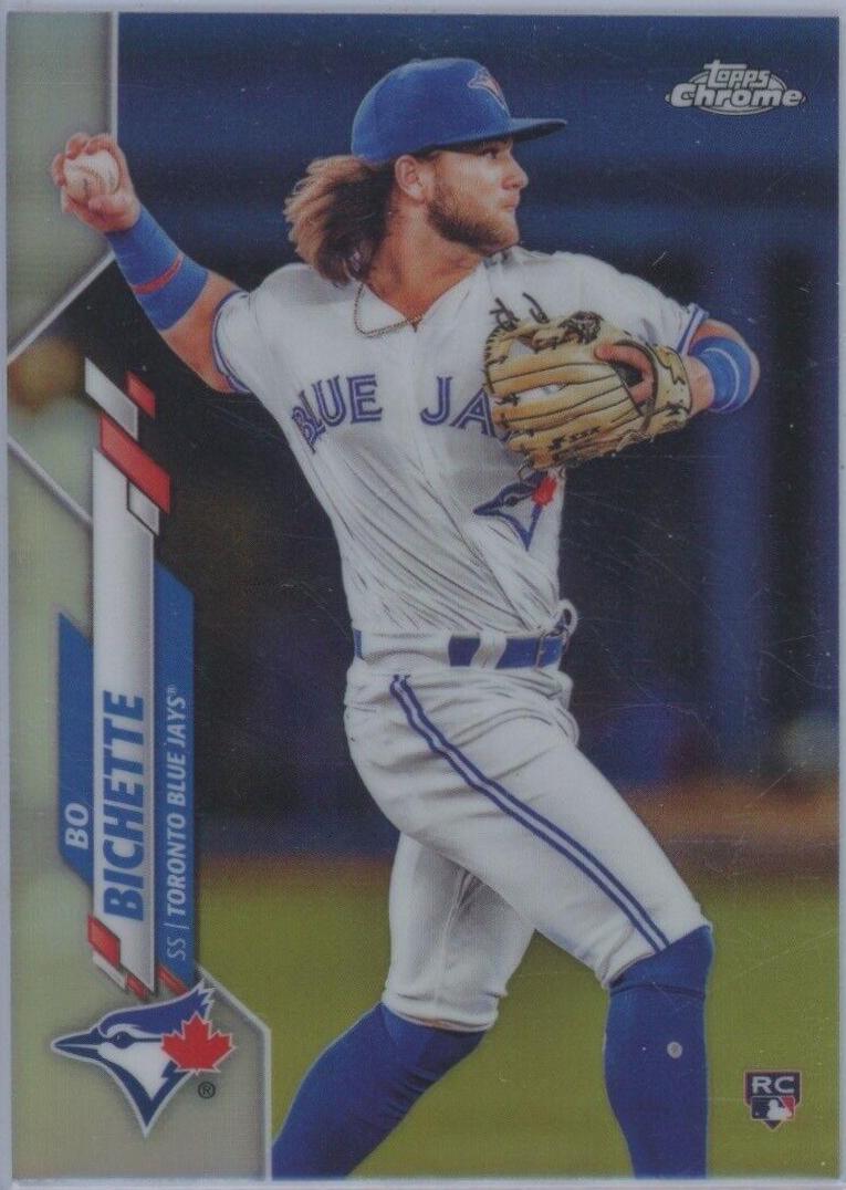 Bo Bichette [Blue Refractor] #150 Baseball Cards 2020 Topps Chrome