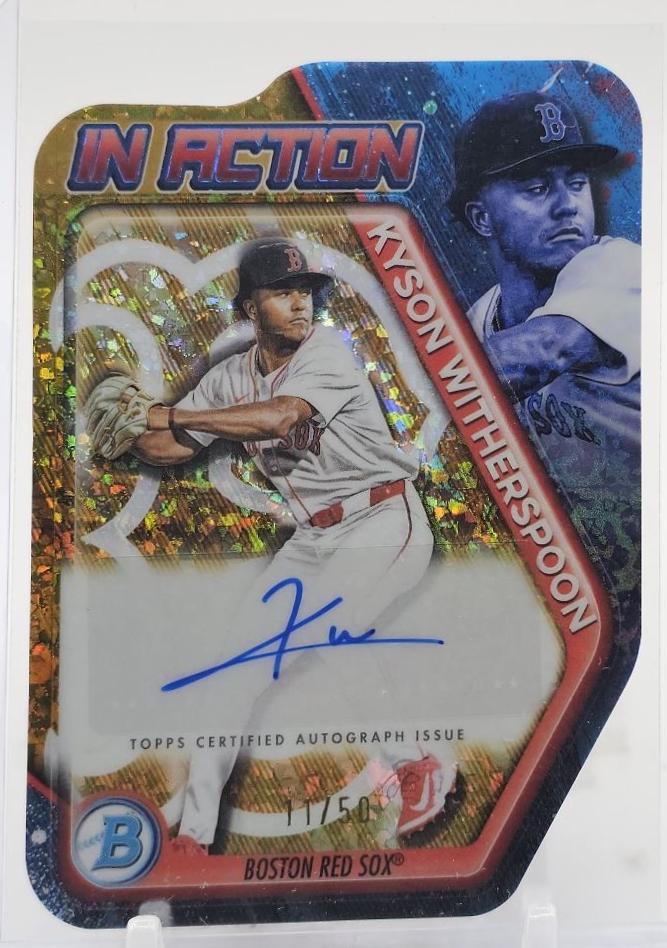Kyson Witherspoon [Gold Mini-Diamond] #BIA-KW Prices | 2025 Bowman ...