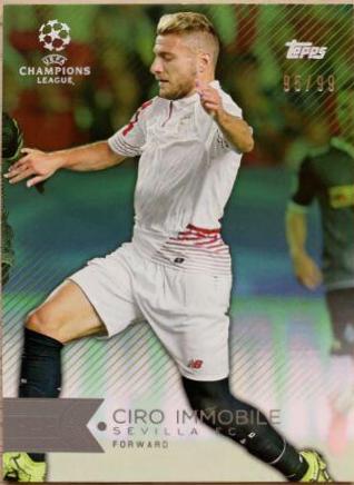 Ciro Immobile #99 Soccer Cards 2015 Topps UEFA Champions League Showcase